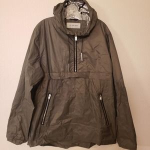 The Very Warm Art Series Hanover 1/4 Zip Jacket Sz L Popover Nylon